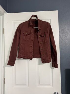 Prosperity Women's Brown Denim Jacket